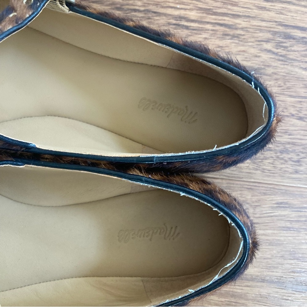 Madewell Remy Flats Leopard, size 11 - Picture 3 of 7